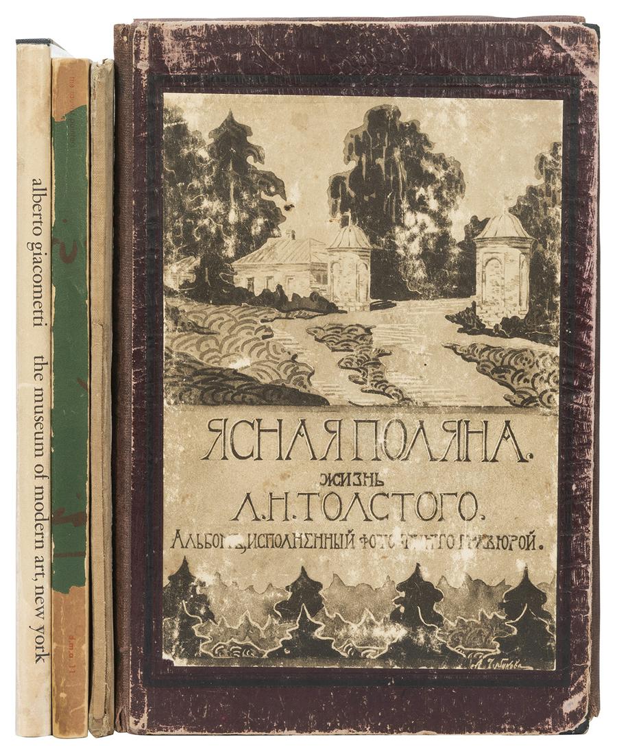 Four Art Volumes. Including: Alberto Giacometti. New (1 of 1)