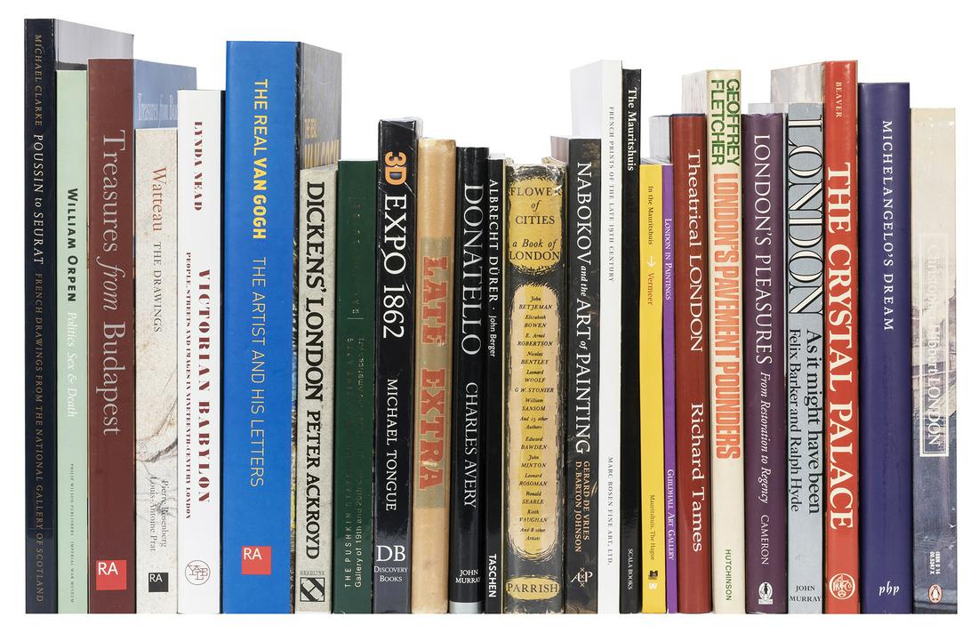 Group of 55 Art Books Related to the Early Masters. (1 of 3)