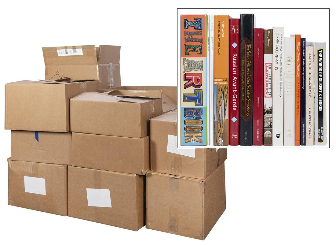 A Library of Over 230 Modern Art Books, References, (1 of 5)