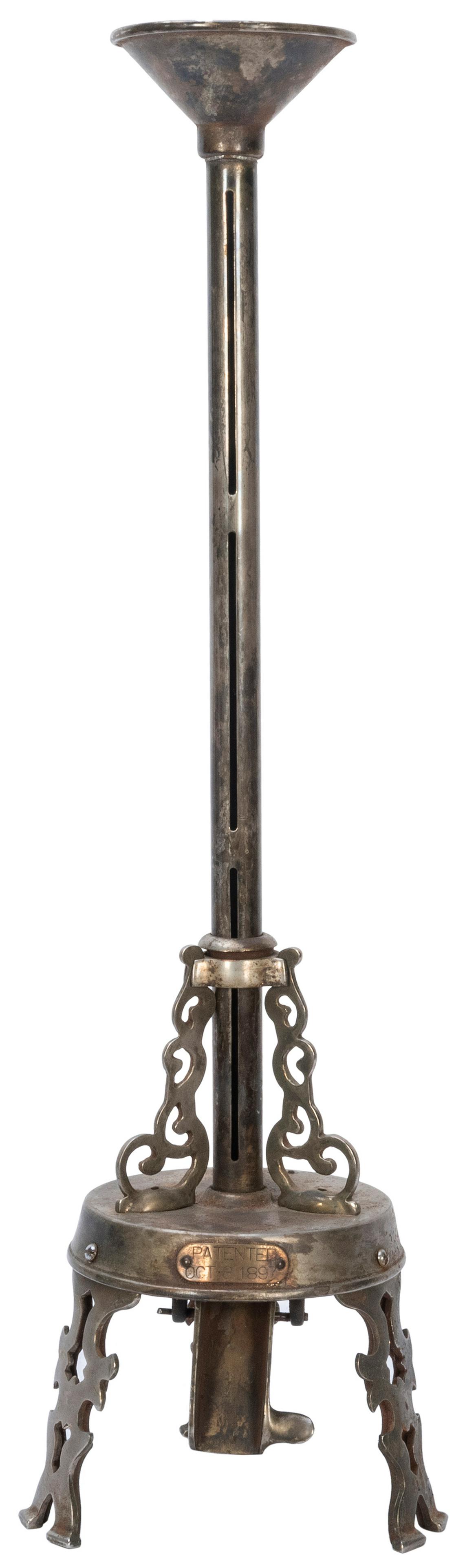 Arcade Coin Changer. Circa 1897. Likely manufactured by: Arcade Coin Changer. Circa 1897. Likely manufactured by Mills Novelty Company, Chicago, IL. Ornately designed. Height 25”. Working.
