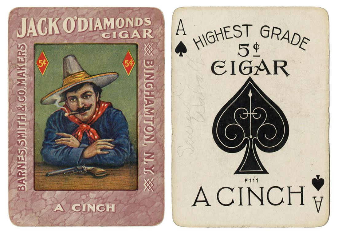 [Tobacciana] Barnes, Smith & Co. Jack O’ Diamonds Cigar