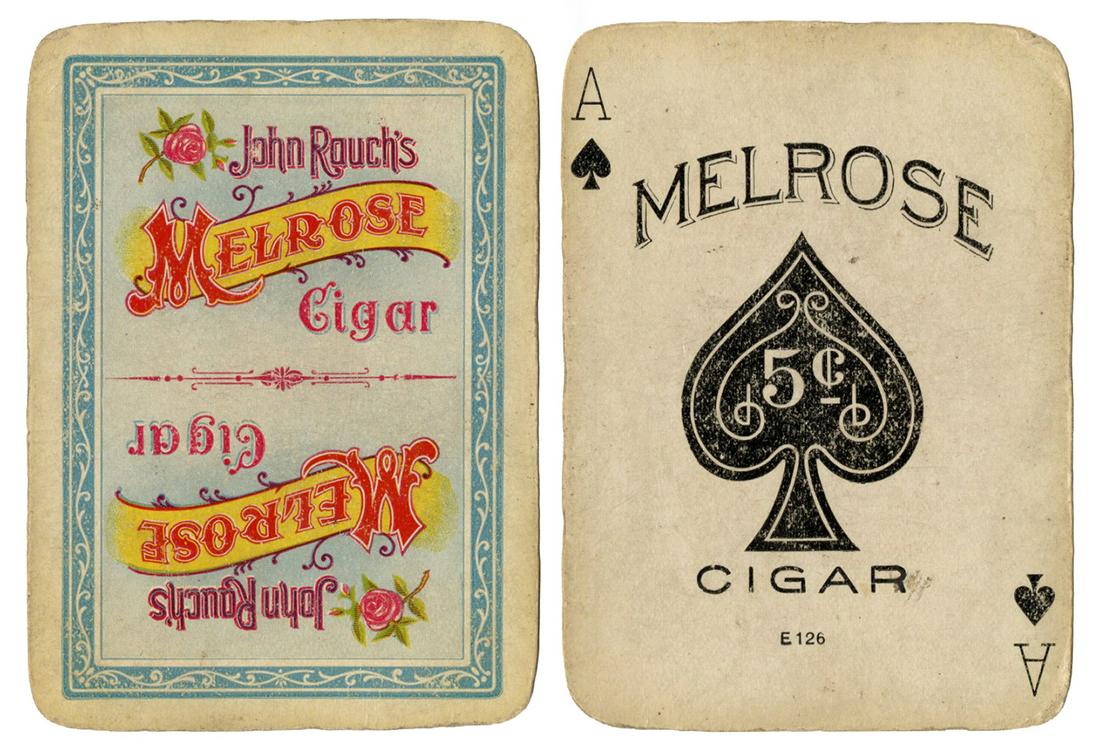 [Tobacciana] John Rauch’s Melrose Cigars Advertising