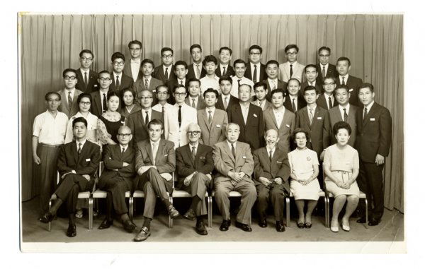 Archive of 59 photographs of Dai Vernon's 1969 tou: Vernon, Dai. Archive of 59 photographs of Dai Vernon's 1969 tour of Japan. Including candid and formal unpublished photographs of Vernon lecturing, touring and performing magic in Japan. More than hal