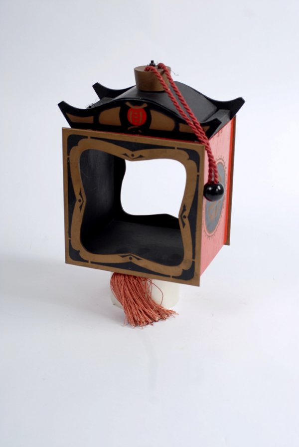 Swirl-It Box. Indiana, Klinecraft Magic, ca. 1960: Swirl-It Box. Indiana, Klinecraft Magic, ca. 1960. An open, empty cabinet suspended from a cord is spun rapidly. At the magician's command it visibly and instantly fills with silk handkerchiefs. Good 