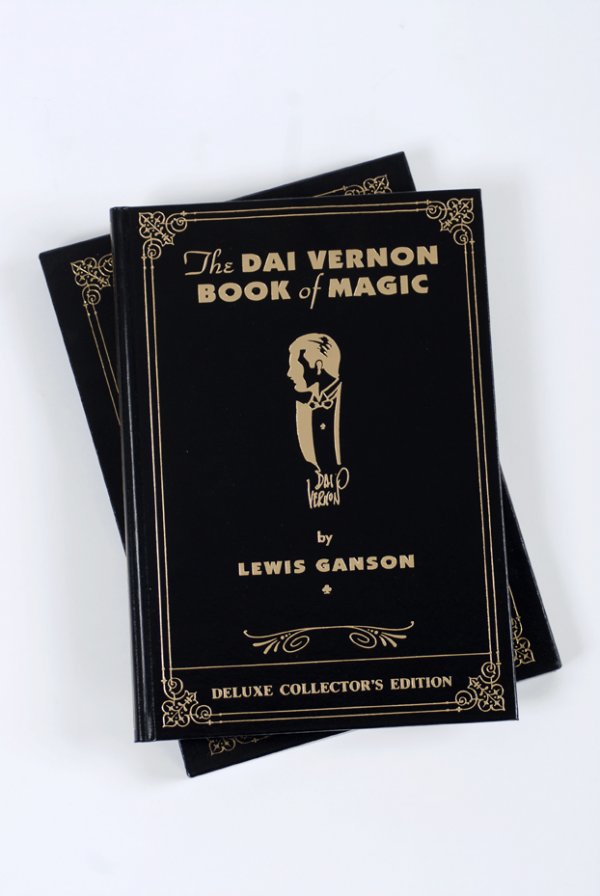 Ganson, Lewis. The Dai Vernon Book of Magic.: Ganson, Lewis. The Dai Vernon Book of Magic. Tahoma, 1994. Number 3 of a limited, deluxe edition in publisher's black leather stamped in gold with matching slipcase. 8vo. Very good condition. with: A