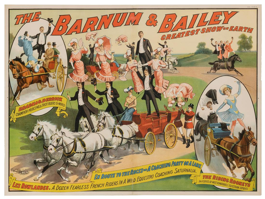 Barnum & Bailey Greatest Show on Earth / Bradna & (1 of 1)