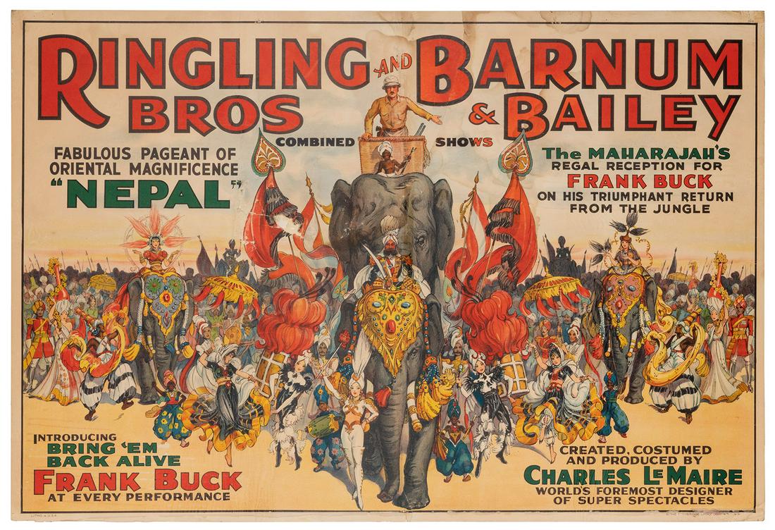 Ringling Bros. and Barnum & Bailey Circus / Frank Buck (1 of 1)