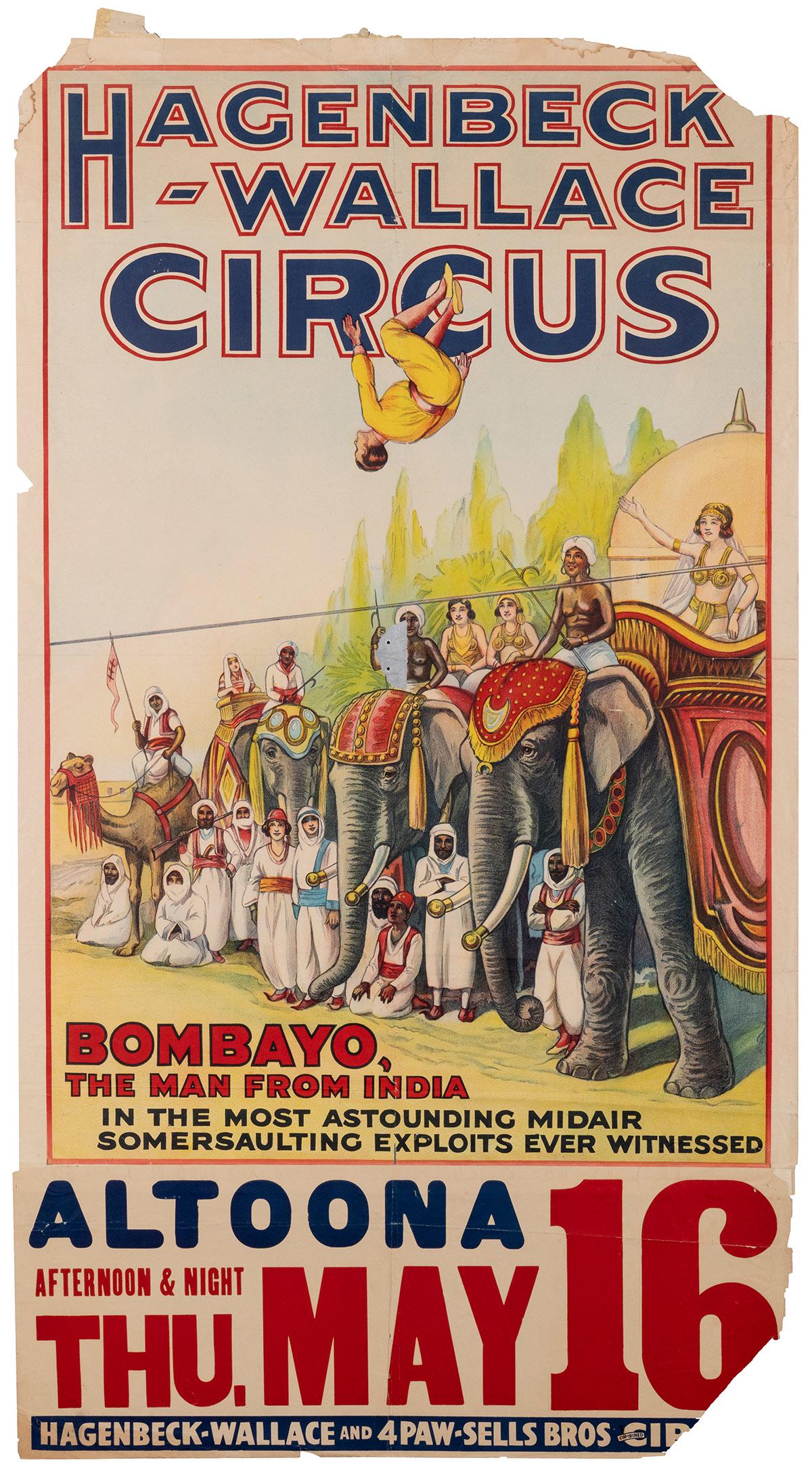 Hagenbeck-Wallace Circus / Bombayo the Man from India. (1 of 1)