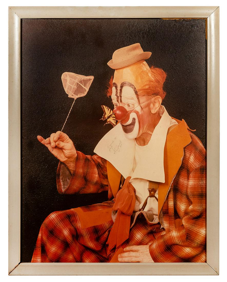 Lou Jacobs Lobby Board Photo, Inscribed to “ (1 of 2)