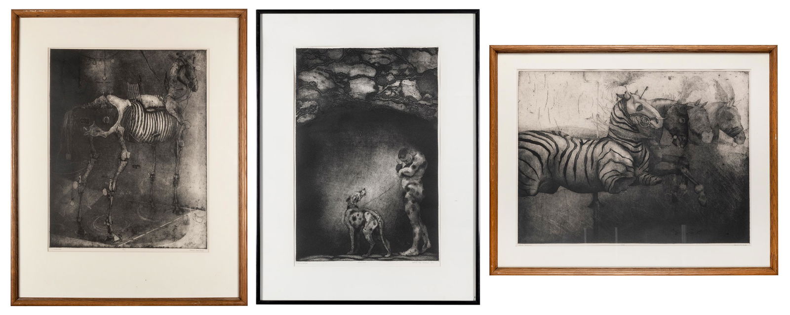 BROAD, Deborah Mae (American, b. 1954). Three Signed (1 of 4)