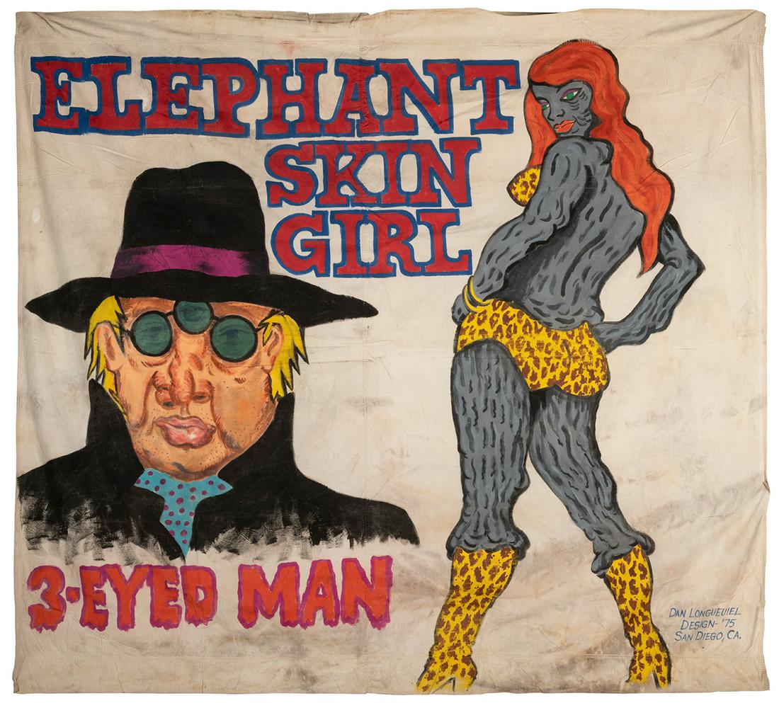 LONGUEUIEL, Dan (American). Elephant Skin Girl - (1 of 2)