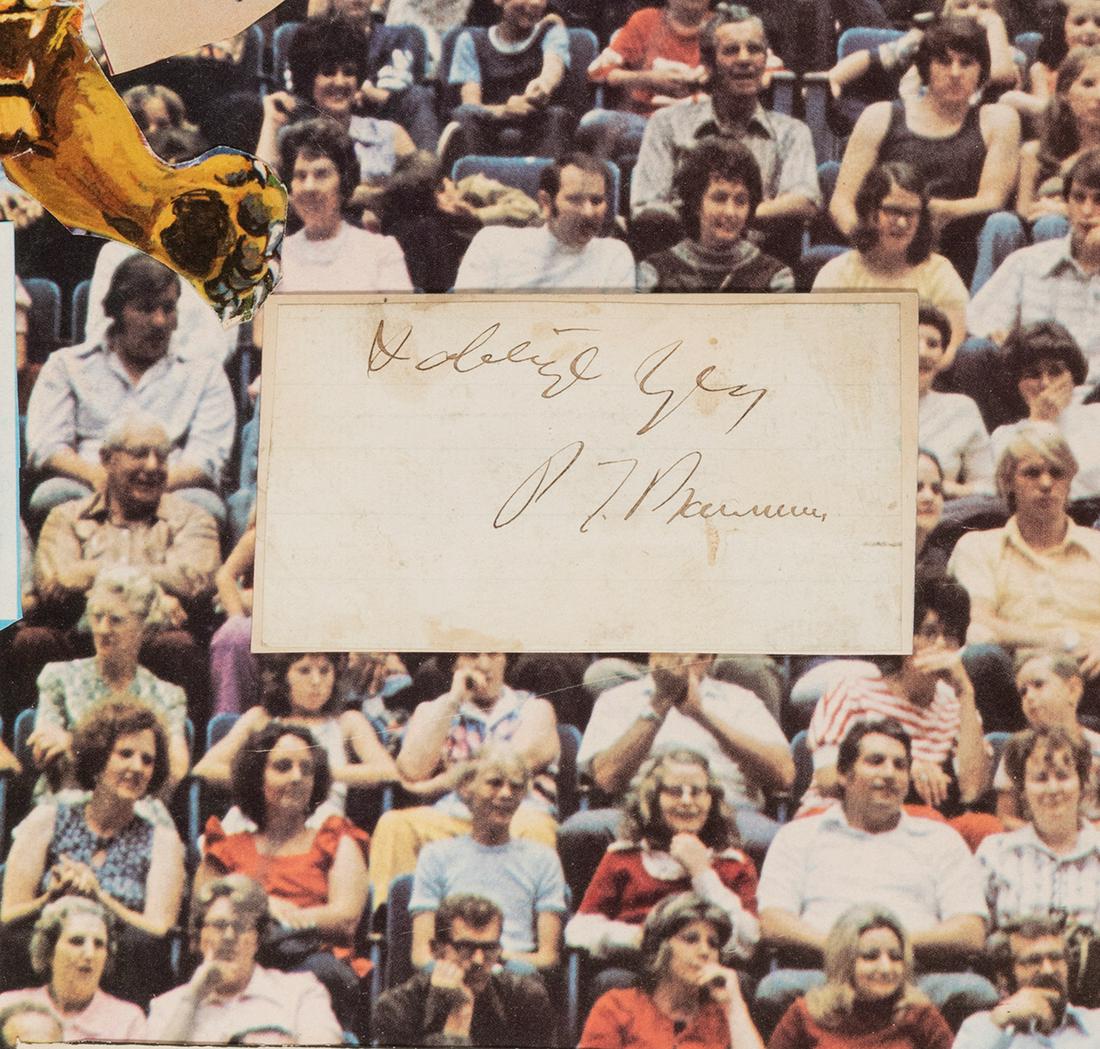 BARNUM, Phineas Taylor. P.T. Barnum Autograph and (1 of 2)