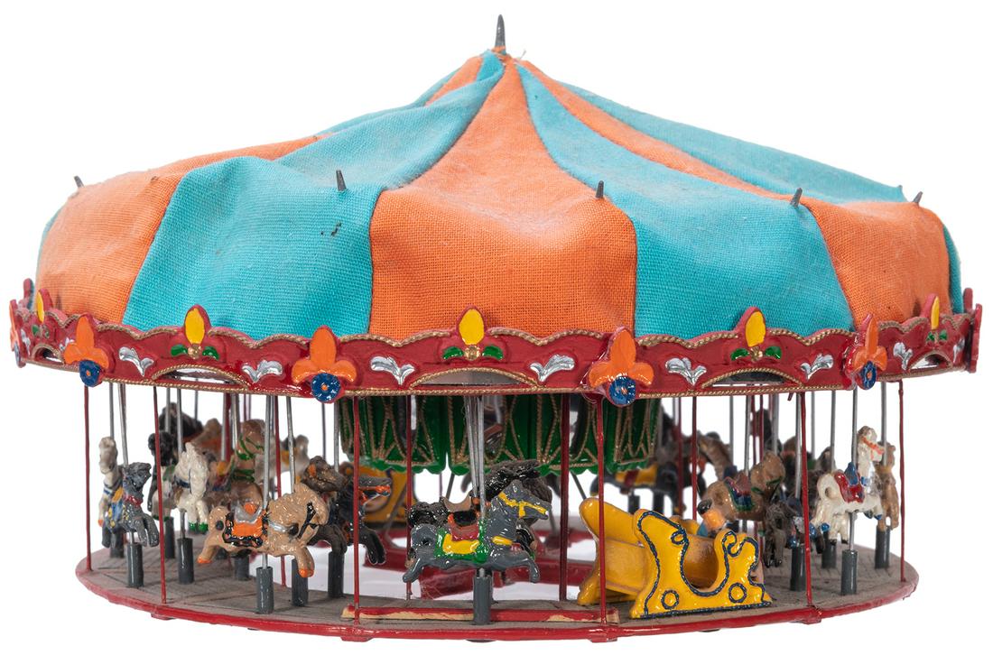 Cummons Die Cast Merry-Go-Round Carousel Scale Model, (1 of 1)