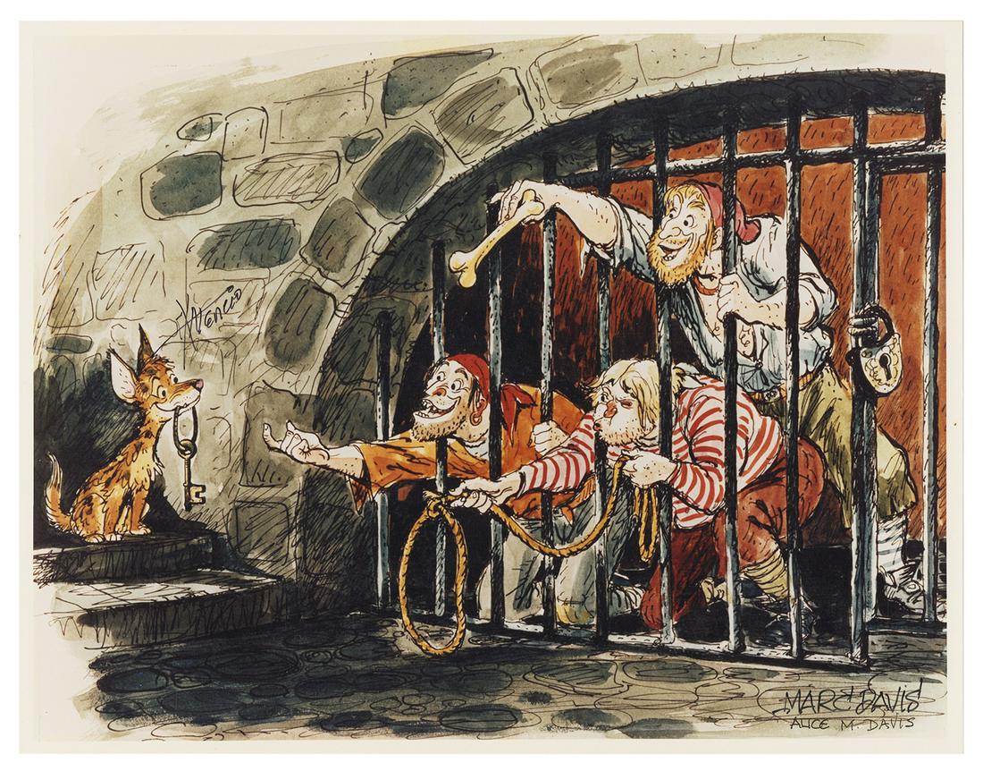 Disney Gallery Pirates of the Caribbean Concept Art (1 of 1)