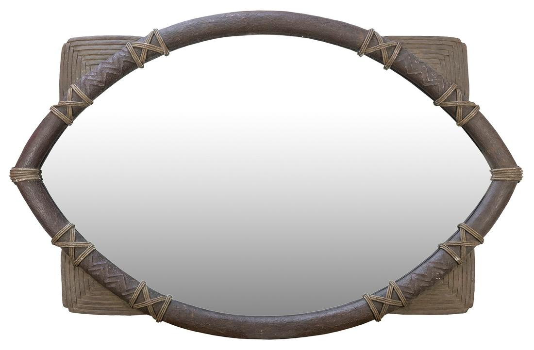 Polynesian Resort Shield Mirror. Walt Disney World, (1 of 1)