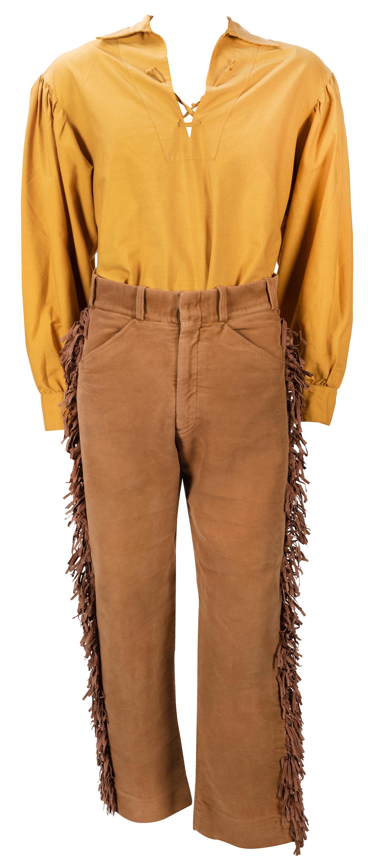Disneyland Davy Crockett Canoes Cast Member Costume. (1 of 3)