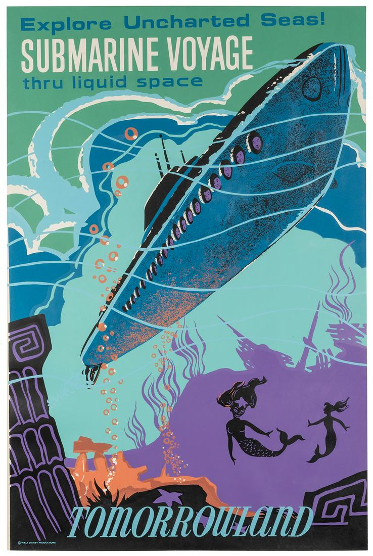 McKIM, Sam (Canadian, 1924-2004). Submarine Voyage. (1 of 1)