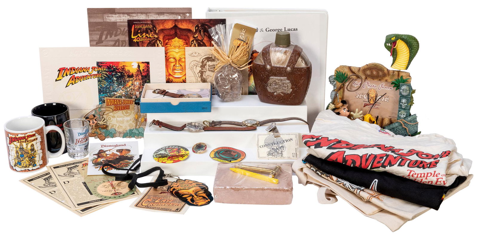 Enormous Lot of Items from the Indiana Jones Adventure (1 of 1)