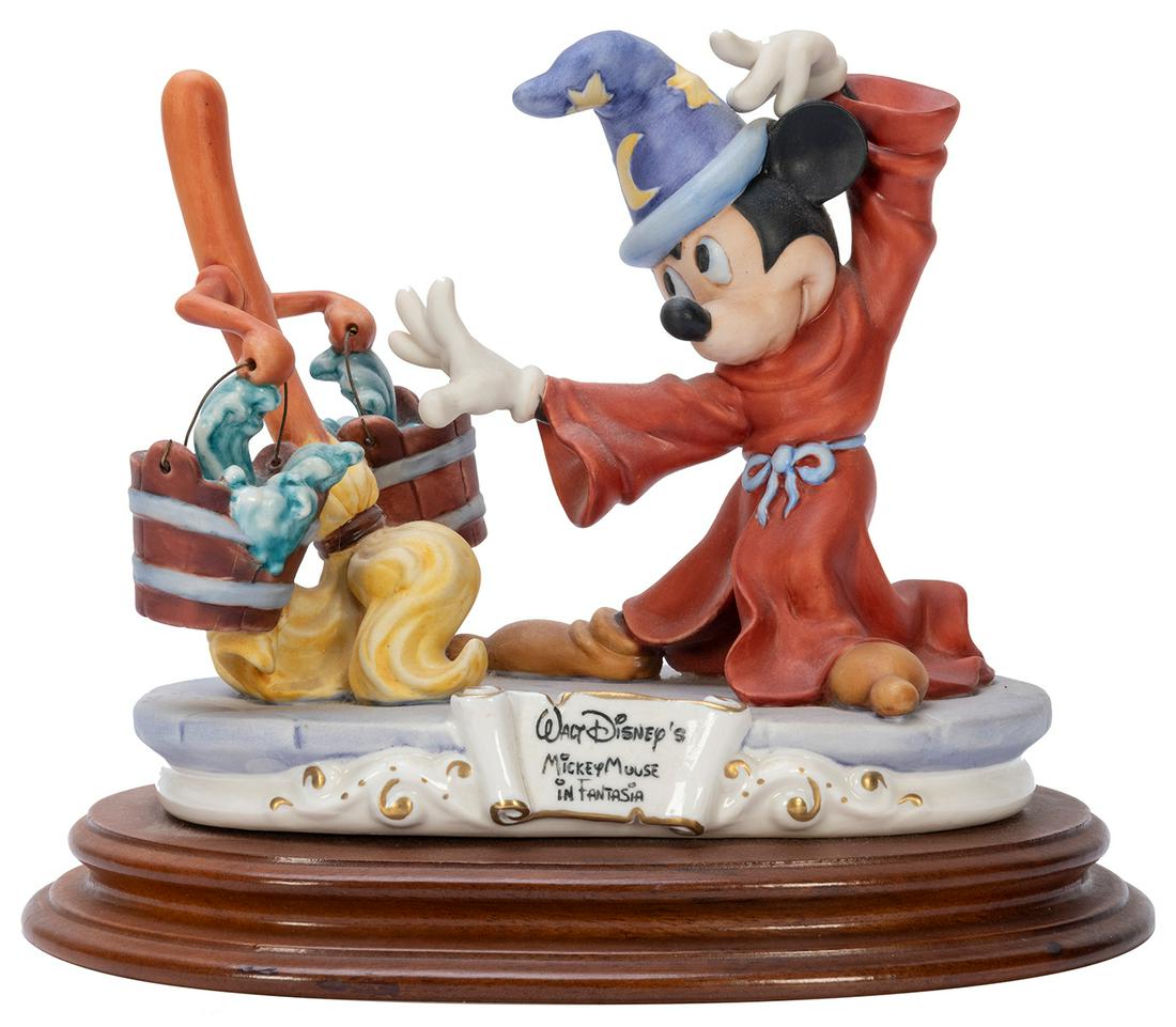 ARZENTON, Enzo (Italian). Capodimonte Mickey Mouse as (1 of 3)