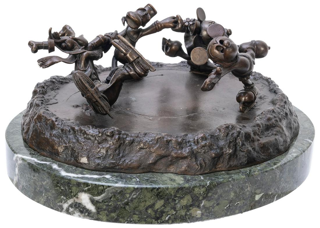 Hudson Chilmark “Crack the Whip” Figurine. (1 of 3)