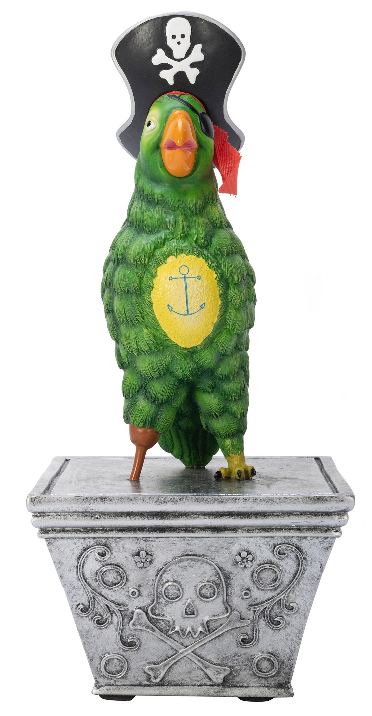Pirates of the Caribbean Parrot Mascot from Walt Disney: Pirates of the Caribbean Parrot Mascot from Walt Disney World. Walt Disney Co. Exact reproduction of the Pirate Barker Bird which used to reside outside the Pirates of the Caribbean ride at Walt Disne
