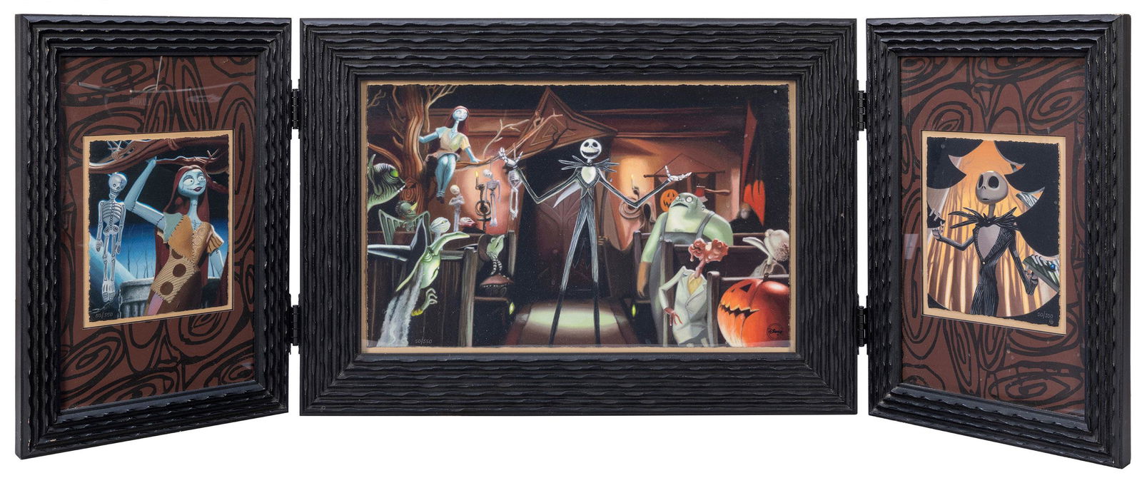 The Nightmare Before Christmas Trick or Tree Triptych. (1 of 1)