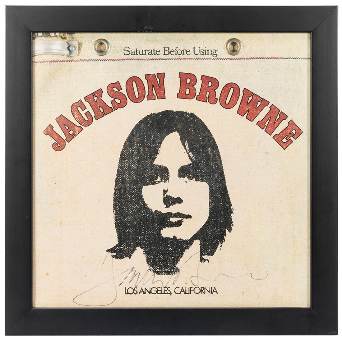 Jackson Browne Saturate Before Using Album. Signed on (1 of 1)