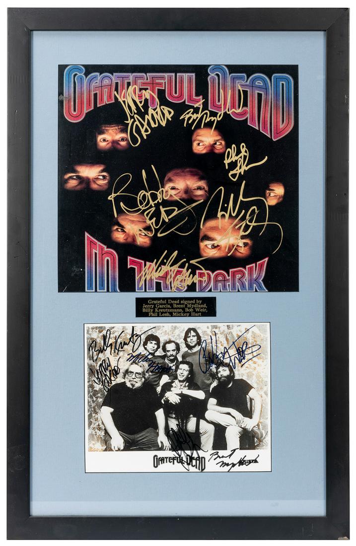 Grateful Dead In the Dark Album Display. Cover from the (1 of 1)