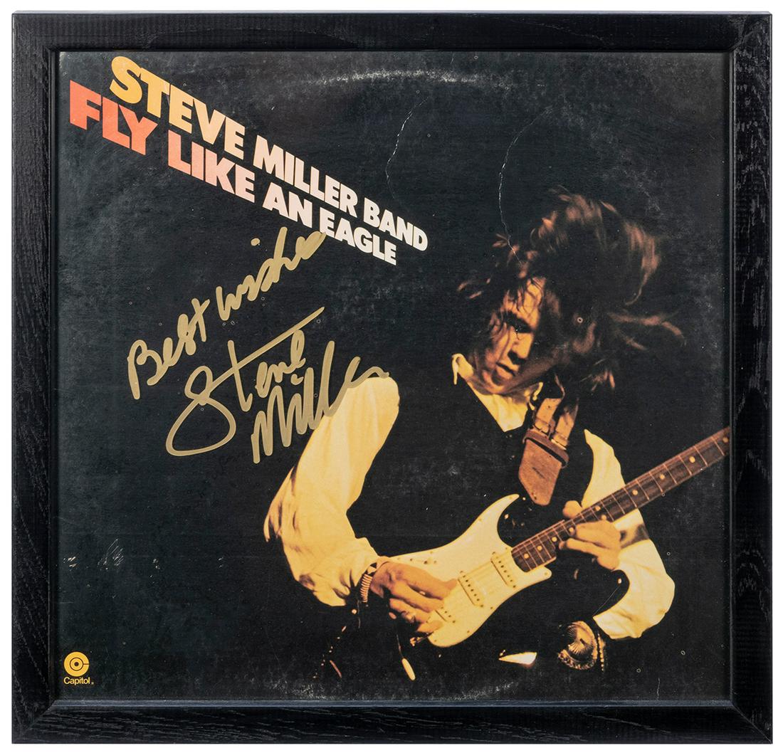 Steve Miller Band Fly Like an Eagle Album. Signed and (1 of 1)