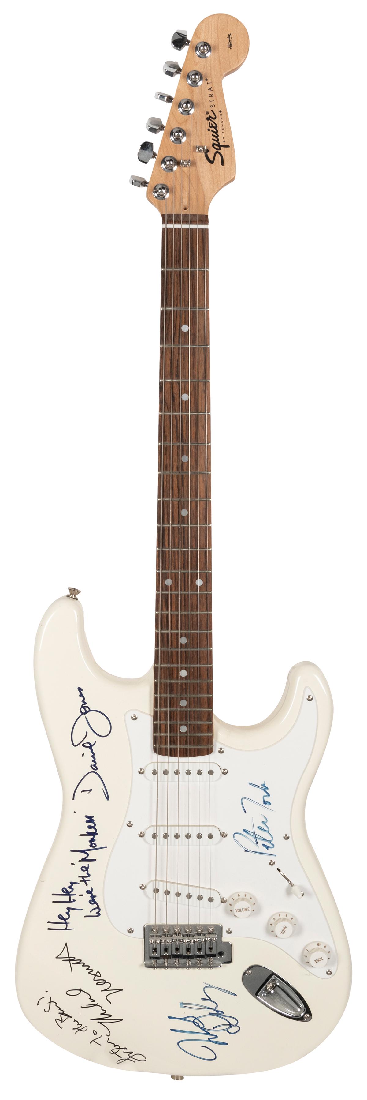 The Monkees Electric Guitar. Cream-colored Fender (1 of 1)
