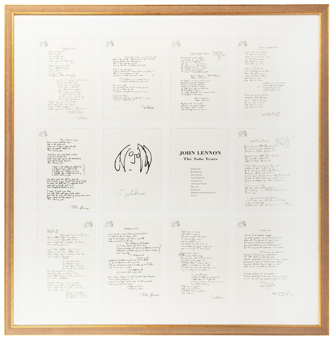 John Lennon “The Solo Years” Limited (1 of 1)