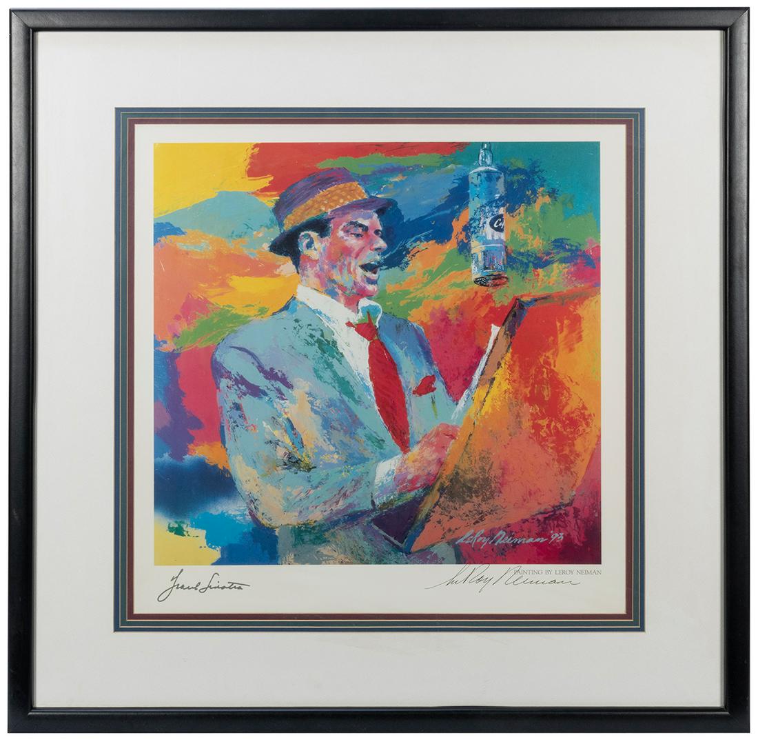 NEIMAN, Leroy (1921-2012). Frank Sinatra. 1993. Color (1 of 1)