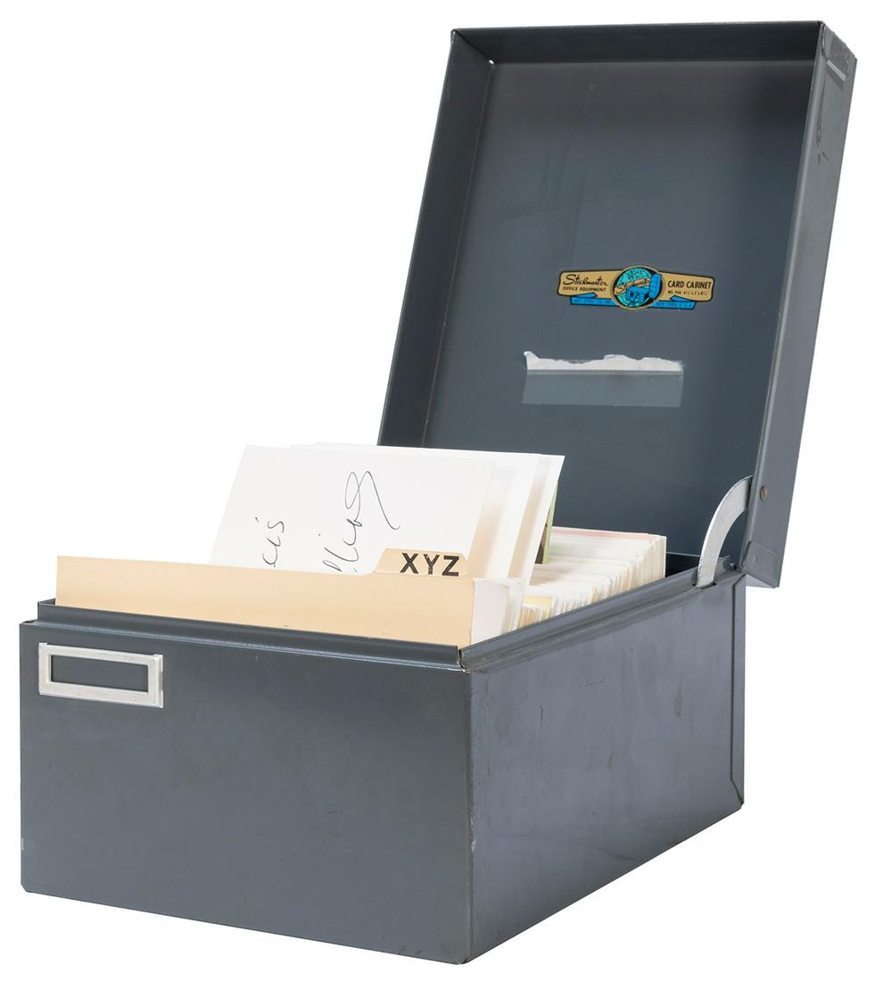 Lot of Actors and Actresses Signed Cards. (1 of 3)