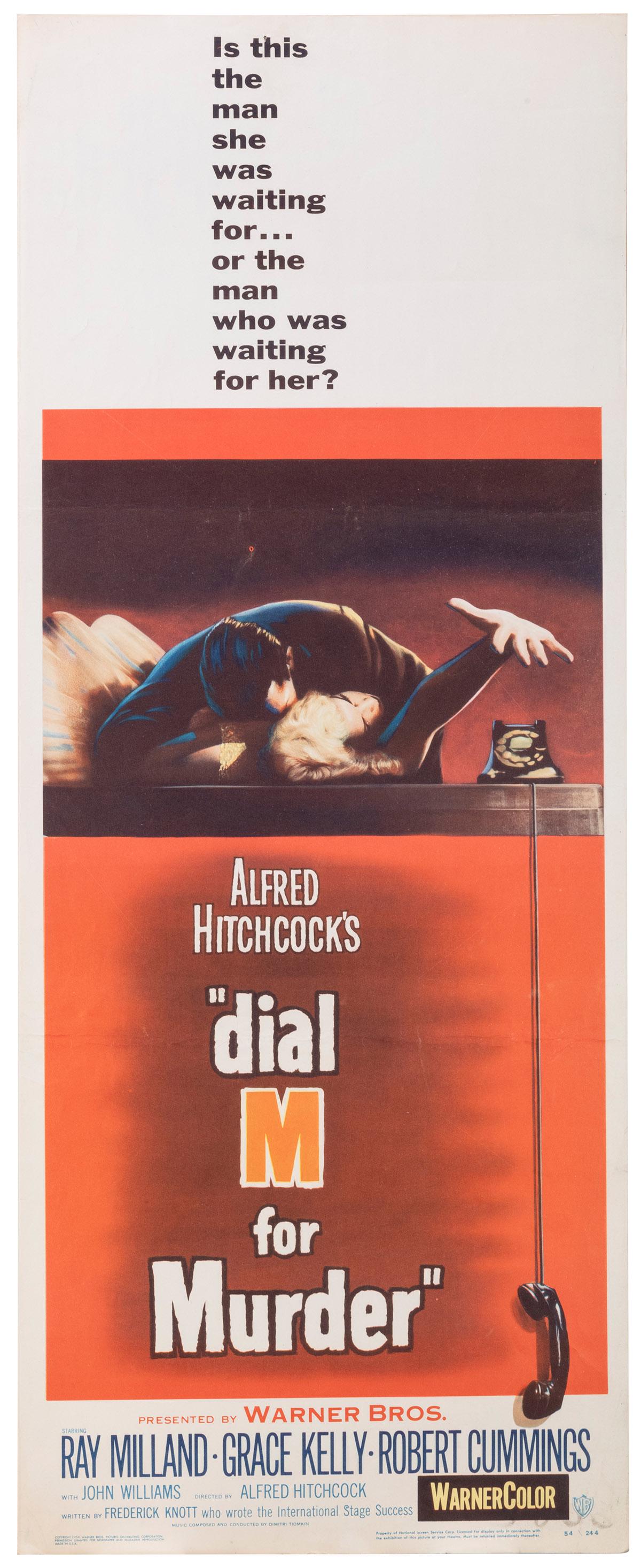 Dial “M” for Murder. Warner Bros., 1954. (1 of 1)
