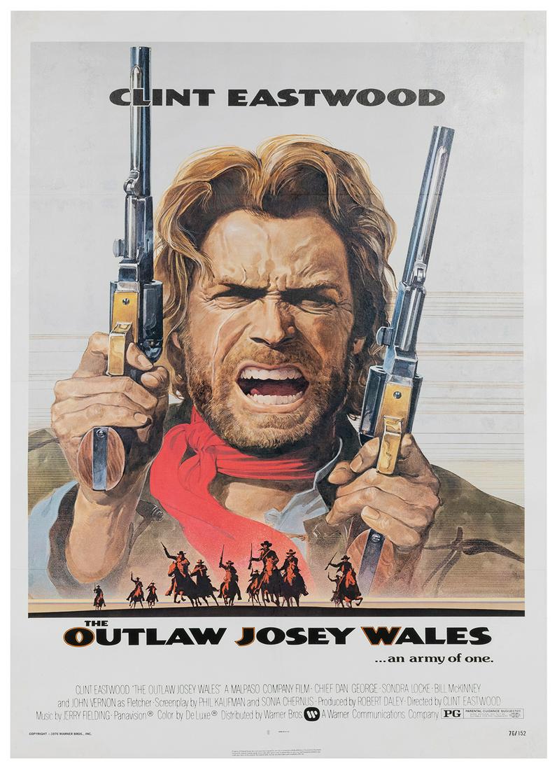 The Outlaw Josey Wales. Warner Brothers, 1976. (1 of 1)