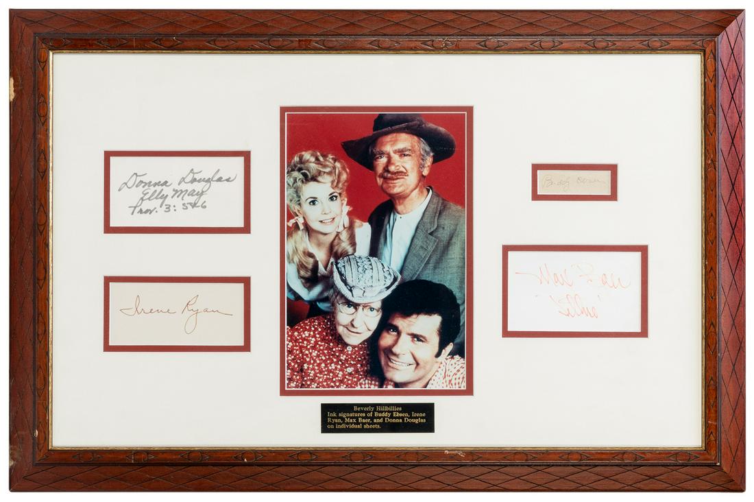 The Beverly Hillbillies Signed Display. Includes (1 of 1)