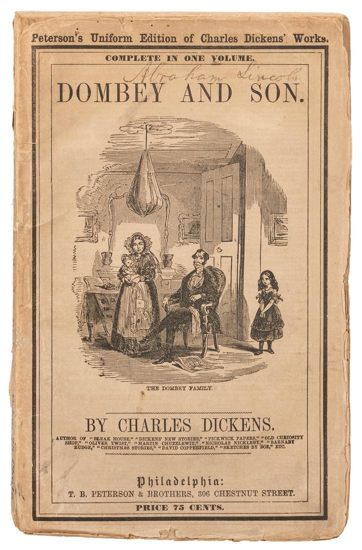 [ABRAHAM LINCOLN FORGERY]. Eugene Field II forged (1 of 5)