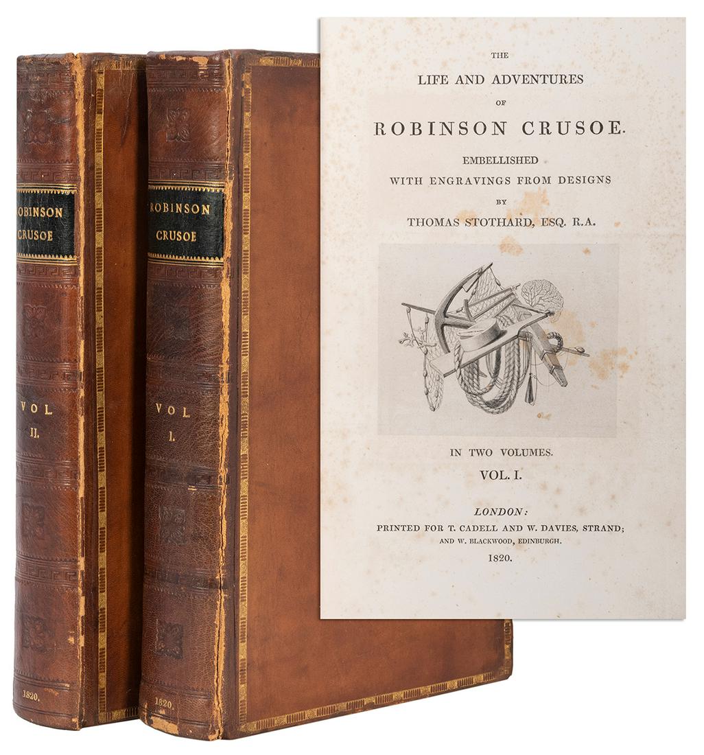 DEFOE, Daniel (1660–1731). STOTHARD, Thomas, (1 of 4)