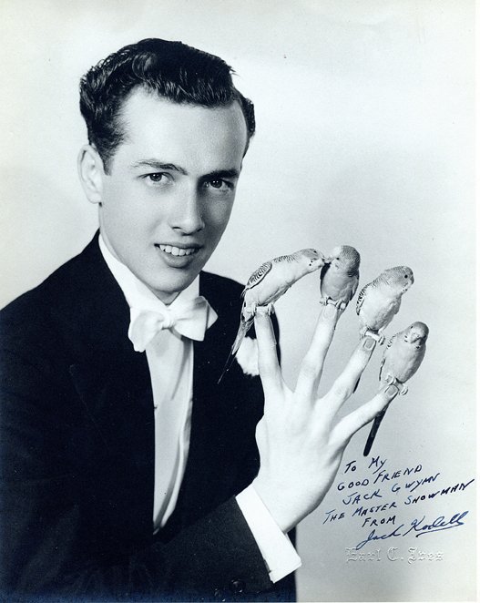 Collection of over 100 photographs of magicians: [Photographs] Collection of over 100 photographs of magicians. Portraits and performance pictures of many 20th century magicians including Chris Charlton, Kodell, Channing Pollock, Del Ray, Frances Ir