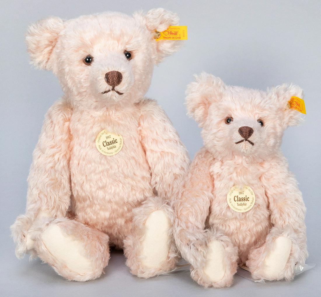 Steiff Classic Rose / Pink Mohair 1907 Teddy Bears (1 of 1)