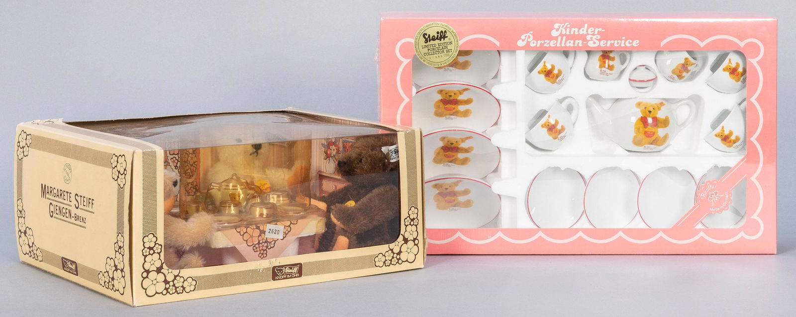 Steiff Tea Party Set 1982 LE Set. Made in W. Germany. (1 of 1)