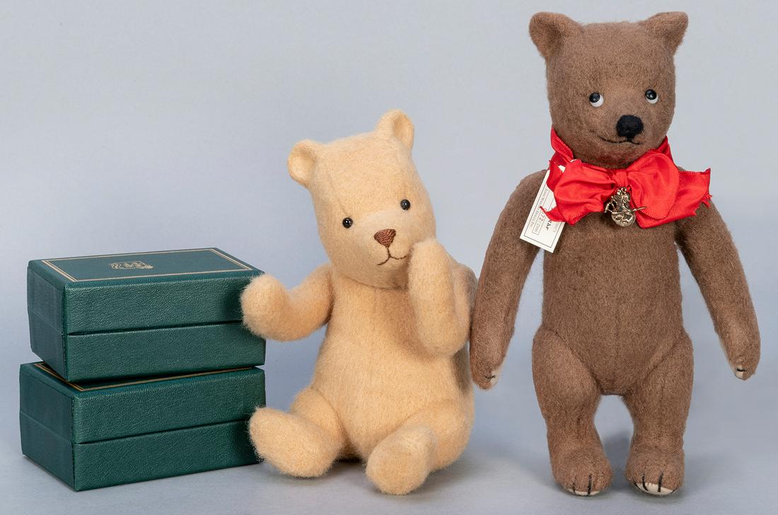 R. John Wright Group of 4 Teddy Bear Figures. Including (1 of 3)