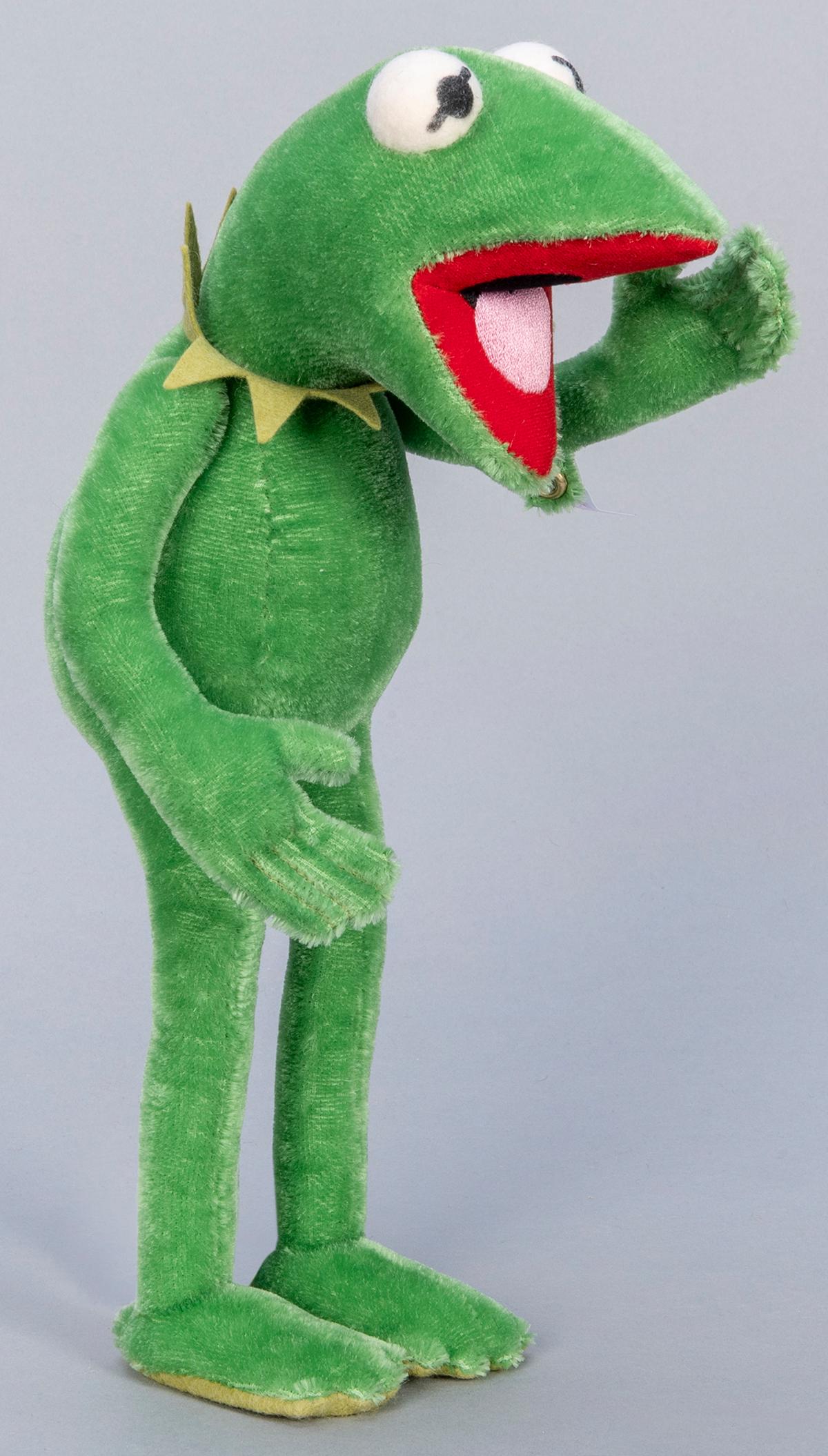 Steiff Kermit the Frog 2009 Muppets LE Figure. (1 of 2)