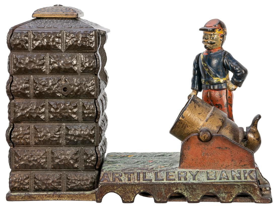 Artillery Bank. Cromwell, CT: J.E. Stephens, 1890s. (1 of 4)