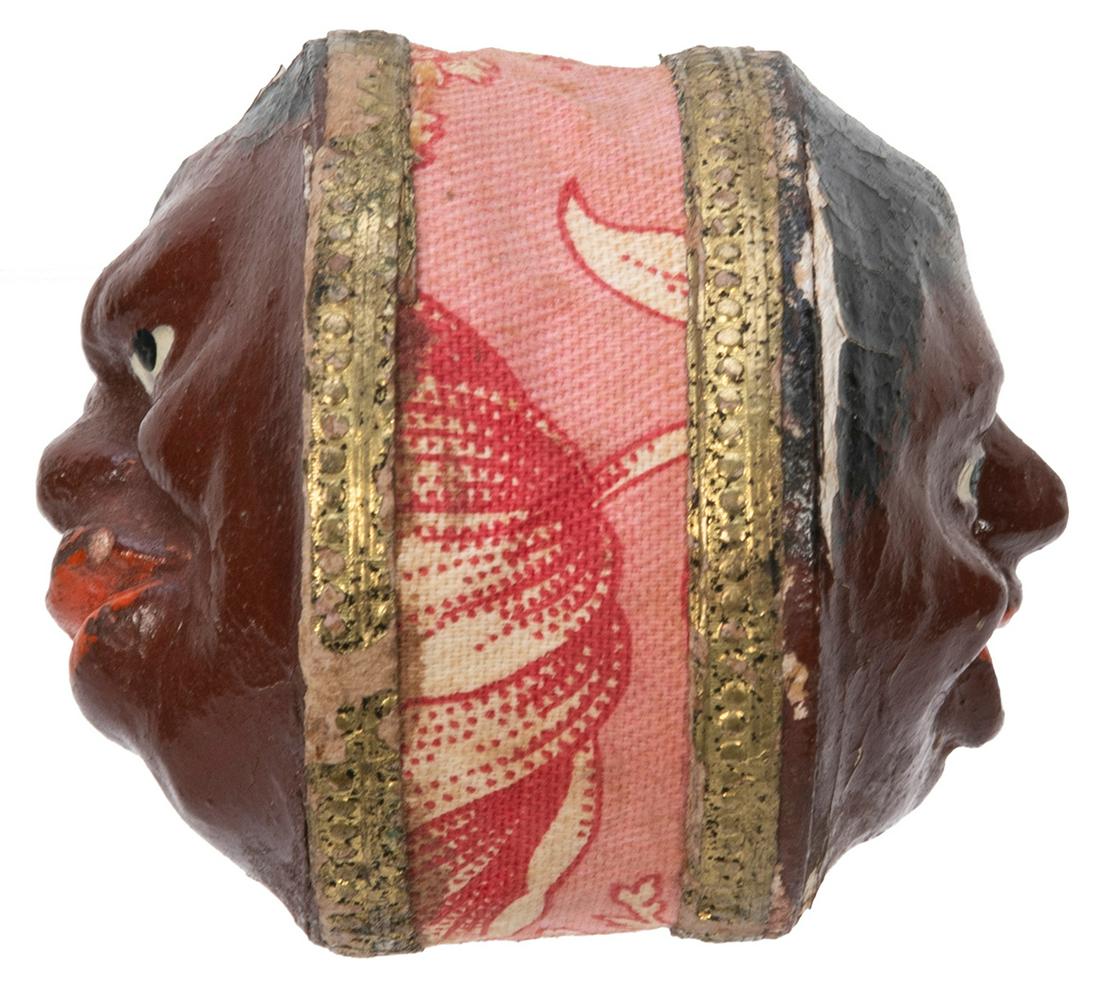 Black Caricature Squeaker Toy. 20th century. Racist (1 of 3)