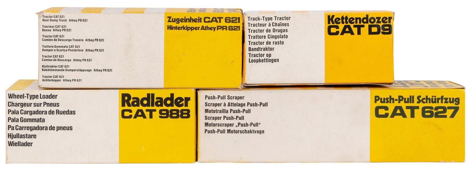 Group of 4 NZG / West German Caterpillar Diecast (1 of 1)