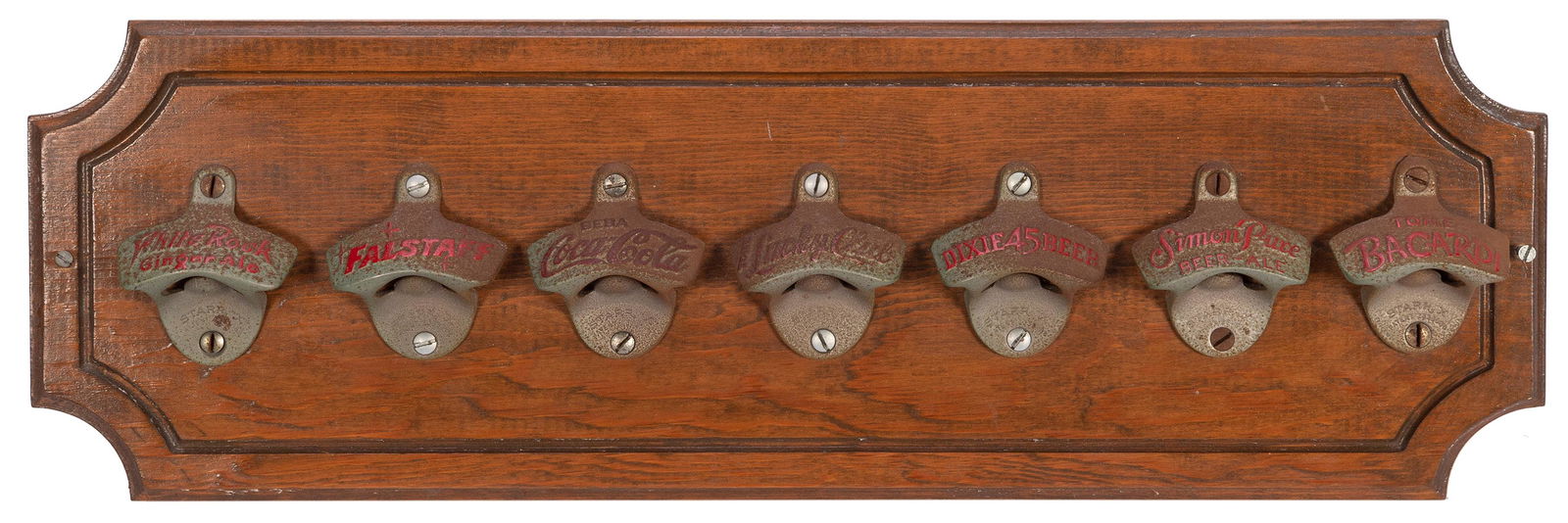 Group of 7 Starr Advertising Bottle Openers. Display of (1 of 1)