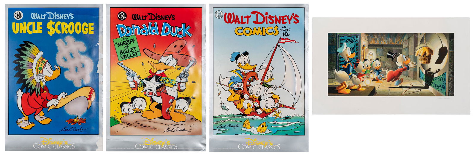 BARKS, Carl. Golden Fleece (Disney Art Editions). (1 of 5)