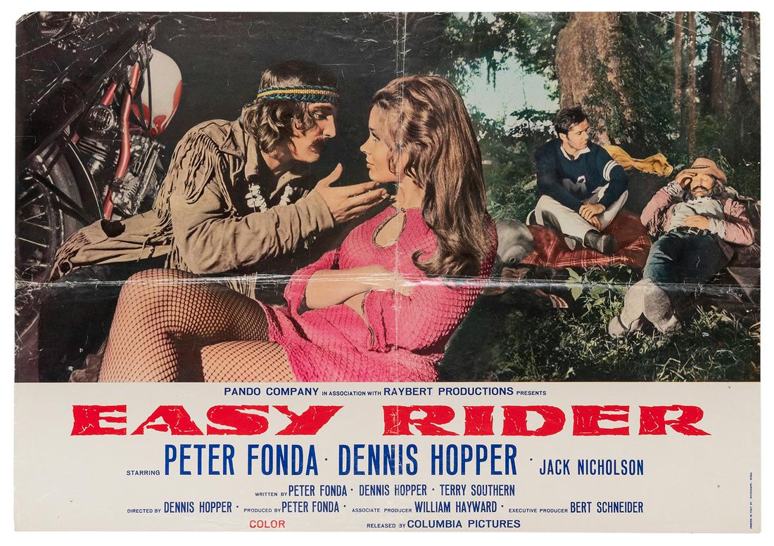Easy Rider. Columbia Pictures, 1969. Italian photobusta (1 of 1)
