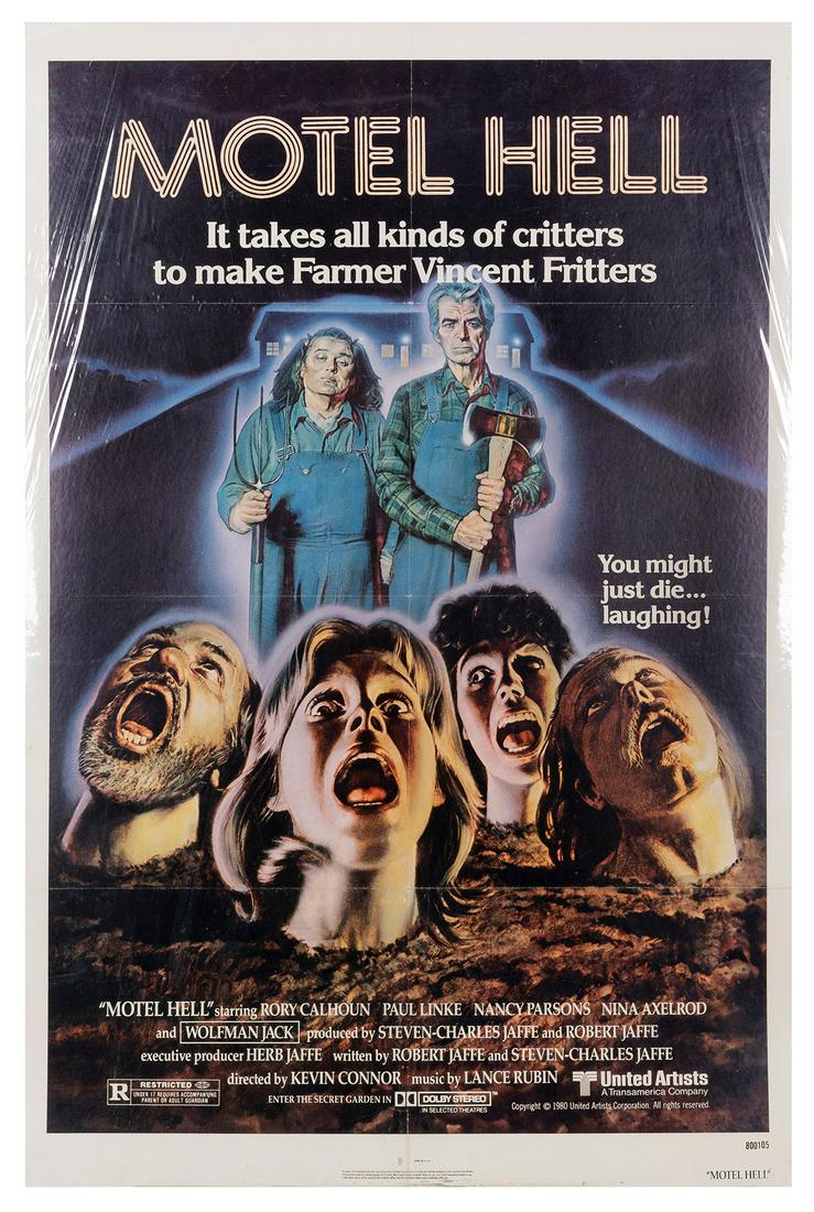 Motel Hell. United Artists, 1980. One sheet poster (1 of 1)